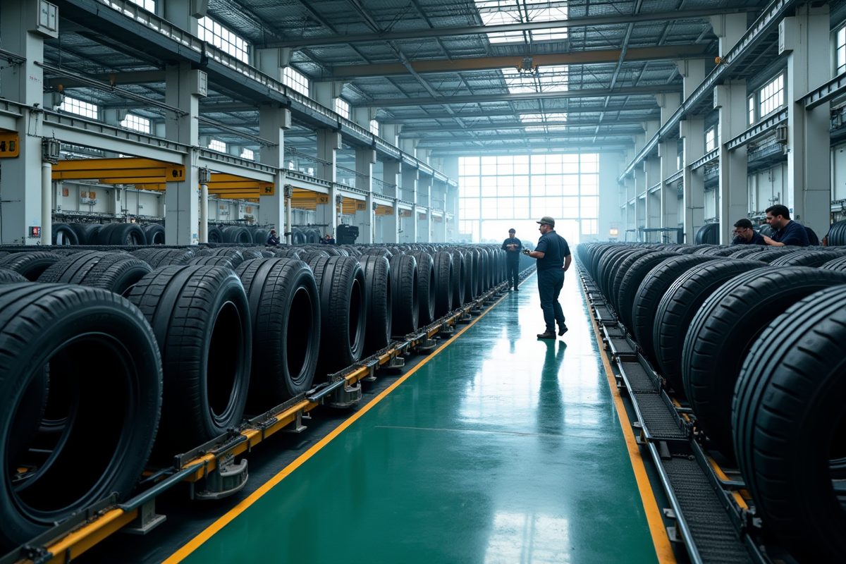 La plus grande entreprise de pneus au monde : un leader incontesté du secteur